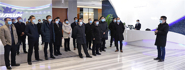 北京市代表团莅临jinnianhui金年会公司参观调研
