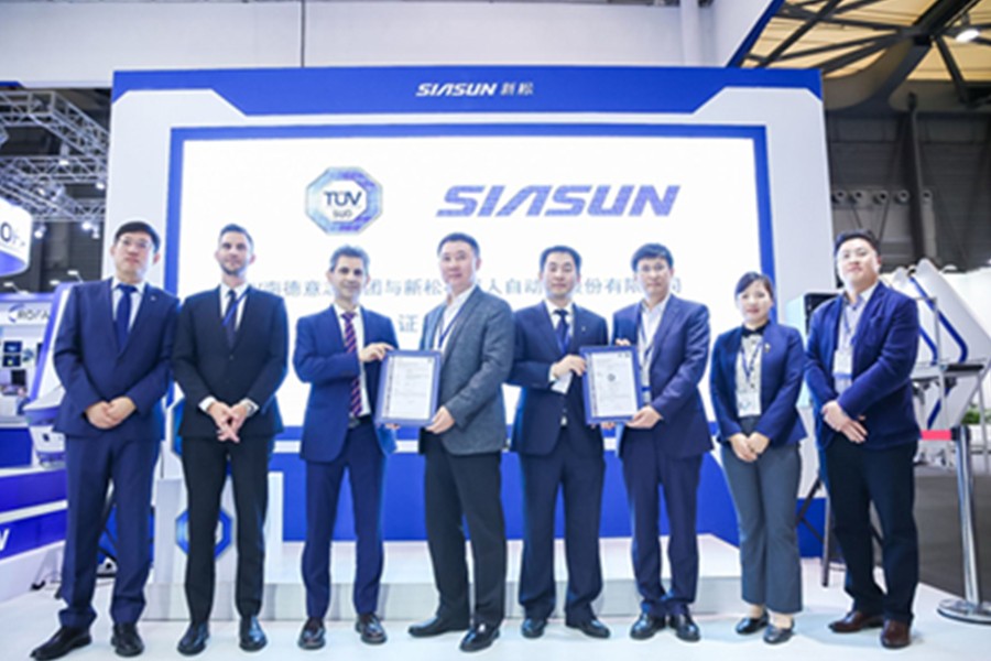 移动机械人整系统通过欧盟CE认证，jinnianhui金年会国际化征程再立新的里程碑
